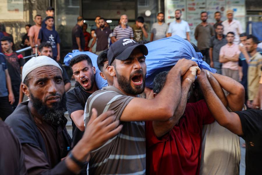Tumulto perto de centro de distribuci&oacute;n de ayuda en Gaza deixa 20 mortos