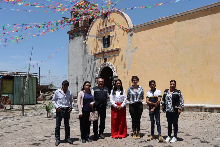 Atlixco inicia la restauración del Templo de San Juan Ocotepec