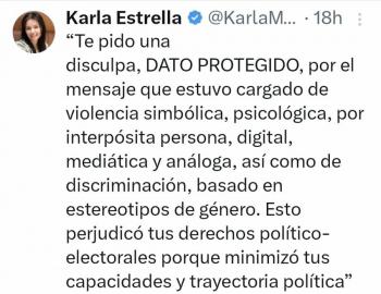 Sheinbaum considera un exceso y soberbia castigo del TEPJF a ciudadana por violencia política de género contra diputada del PT