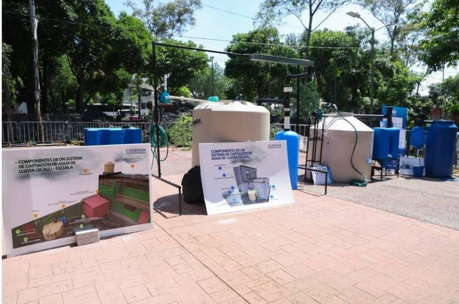Clara Brugada lanza proyecto de cosecha de agua de lluvia en 73 mil viviendas de Coyoacán