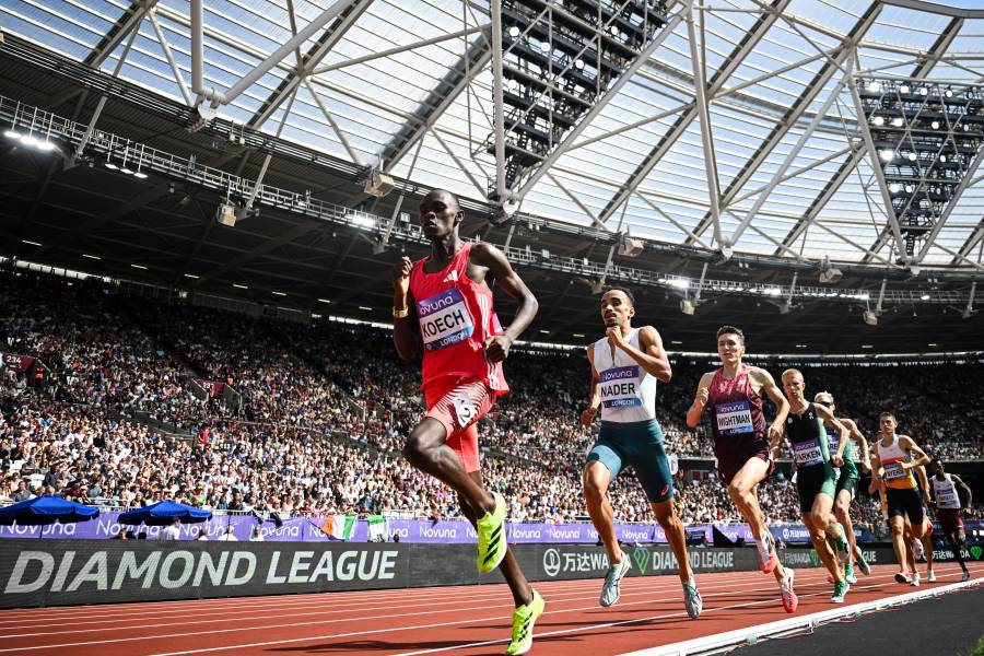 Récord personal en los 200 metros para Julien Alfred en Londres