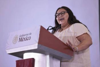 Celebra Citlalli Hernández detención de docente acusado de acoso sexual en preparatoria de Chiapas