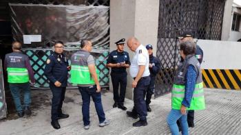 Se desploma elevador en edificio del Tribunal Federal de Conciliación y Arbitraje; seis personas resultan heridas