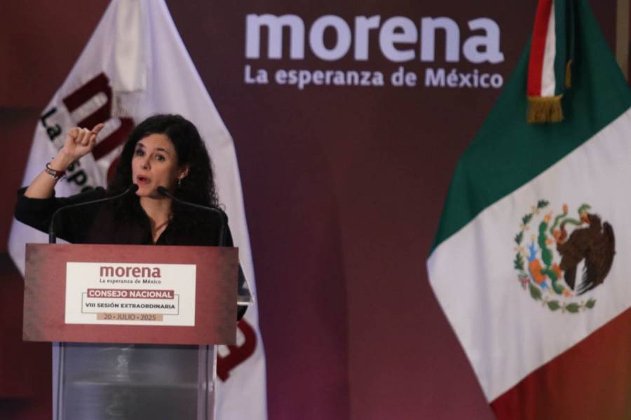 Luisa María Alcalde afirma que Morena no protege a personas involucradas en actos de corrupción