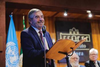 Propone De la Fuente revisi&oacute;n del sistema multilateral y de las Naciones Unidas