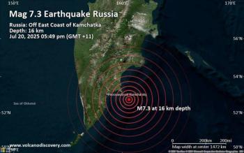 Levantan alerta de tsunami tras potente terremoto frente a la costa de Rusia