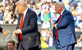 Trump genera pol&eacute;mica al guardar medalla del Mundial de Clubes durante premiaci&oacute;n