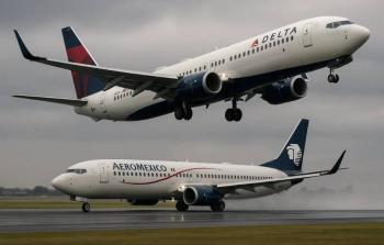 Evitan tragedia a&eacute;rea en el AICM: dos aviones estuvieron a segundos de colisionar
