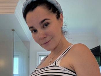 Martha Higareda comparte la primera foto de su beb&eacute;