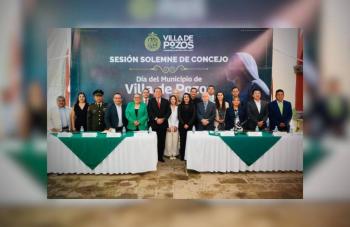 Villa de Pozos cumple un a&ntilde;o como municipio con avances y orgullo comunitario