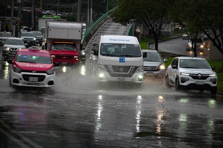 Activan Alerta Amarilla en CDMX por lluvias fuertes y posible granizo