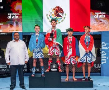 Gana M&eacute;xico su primer oro en el Mundial Juvenil de Artes Marciales Mixtas