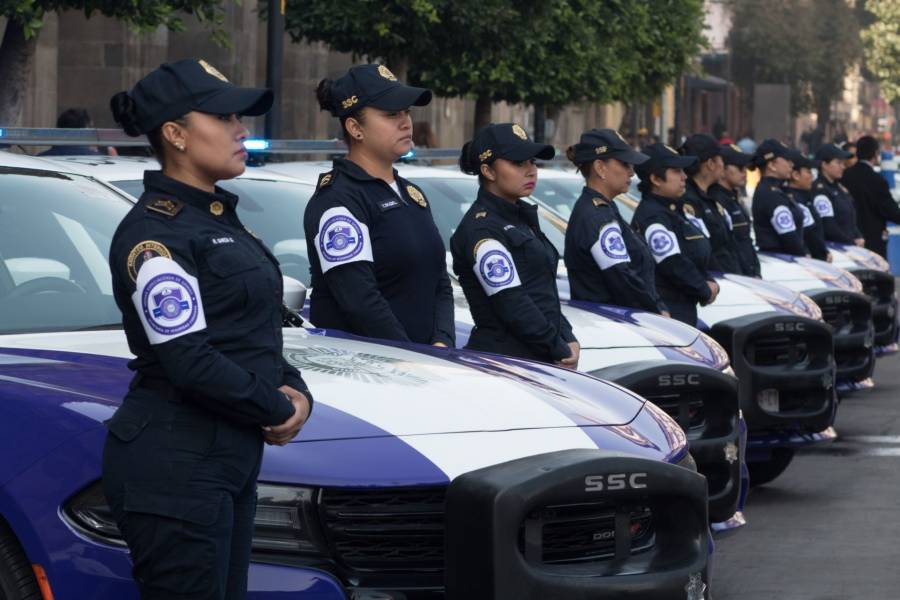 Refuerzan parque vehicular de la SSC CDMX con 3 mil 500 nuevas patrullas