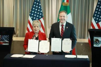 M&eacute;xico y EE.UU. firman acuerdo para sanear la cuenca del r&iacute;o Tijuana-San Diego y resolver crisis ambiental
