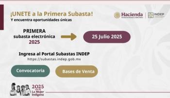 INDEP reinicia subasta de bienes decomisados; arrancan el 25 de julio