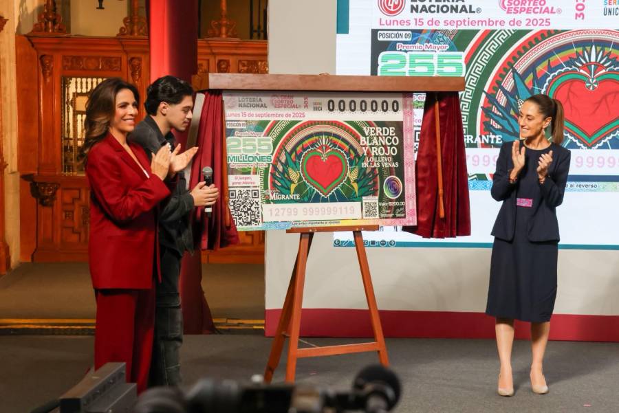 Sorteo del 15 de septiembre de la Lotería Nacional apoyará a migrantes mexicanos en Estados Unidos