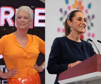 Jamie Lee Curtis celebra que M&eacute;xico est&eacute; gobernado por una mujer: “¡Me encanta que Claudia Sheinbaum sea presidenta!”