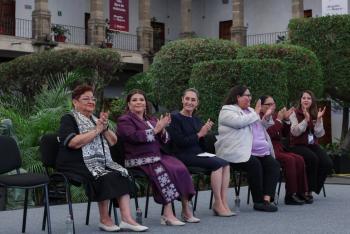 Claudia Sheinbaum y Clara Brugada lanzan el programa “Abogadas de las Mujeres” contra la violencia de g&eacute;nero