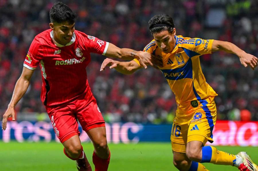 Tigres vence a Toluca con doblete de Ibáñez; Pachuca queda como líder