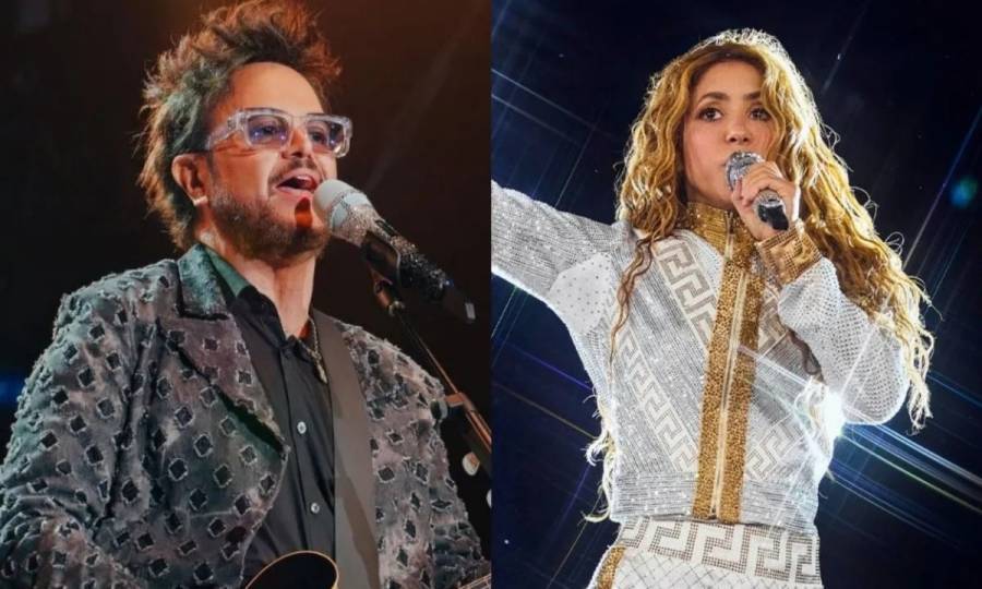 Aleks Syntek desata críticas al decir que Shakira fue coqueta con él en un concierto