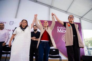 Tlalpan-Coyoac&aacute;n tendr&aacute;n el Cableb&uacute;s m&aacute;s largo del mundo; Sheinbaum destaca el trabajo de Clara Brugada y alcaldesa Gaby Osorio