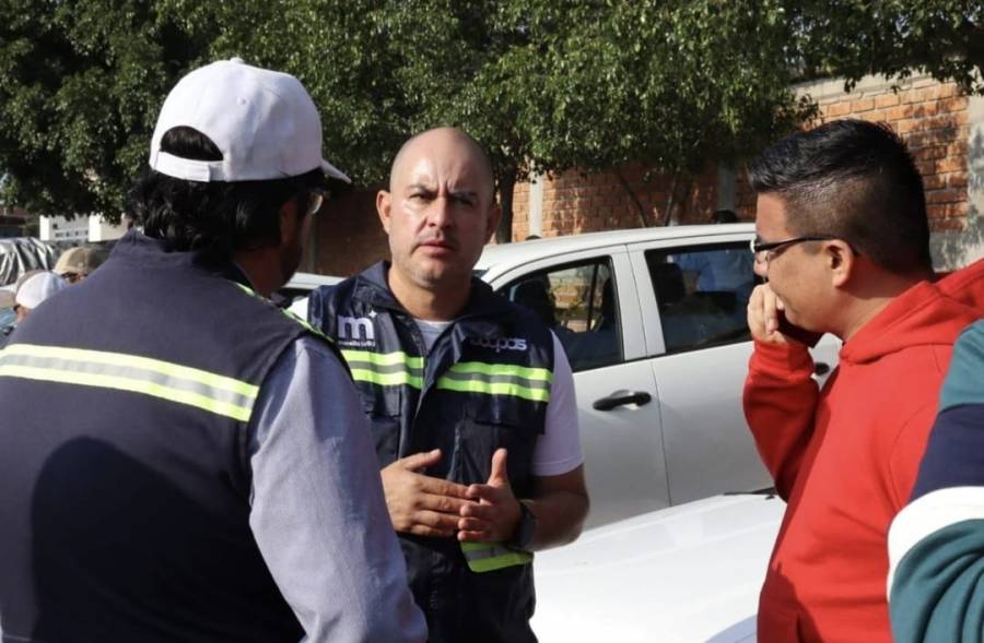 Fito Torres refuerza acciones contra robo de agua en Morelia; detectan 500 conexiones irregulares