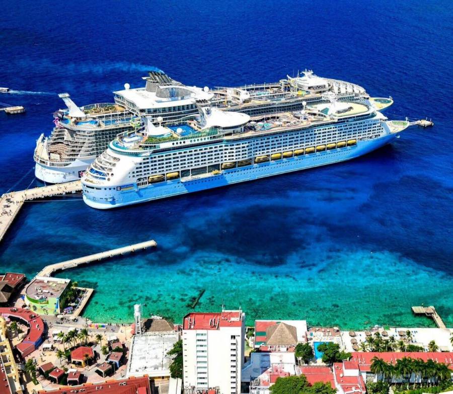 Arriban a México 5.6 millones de pasajeros en crucero en primer semestre