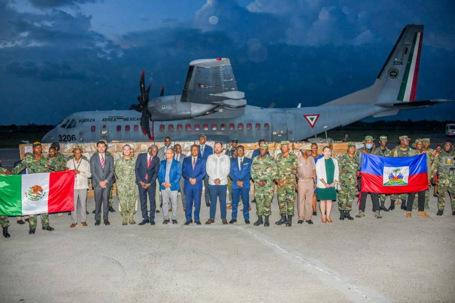 México entrena a fuerzas haitianas para reforzar seguridad