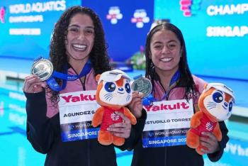 M&eacute;xico suma cinco medallas en Mundial de Clavados; brillan Olvera, Celaya, Ag&uacute;ndez y Estudillo en Singapur