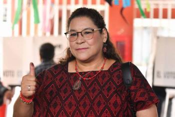 Lenia Batres va por traducci&oacute;n completa de ley contra la violencia a zapoteco en Oaxaca