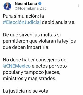 En vez de multas, INE tuvo que anular elecci&oacute;n judicial; pura simulaci&oacute;n: PAN