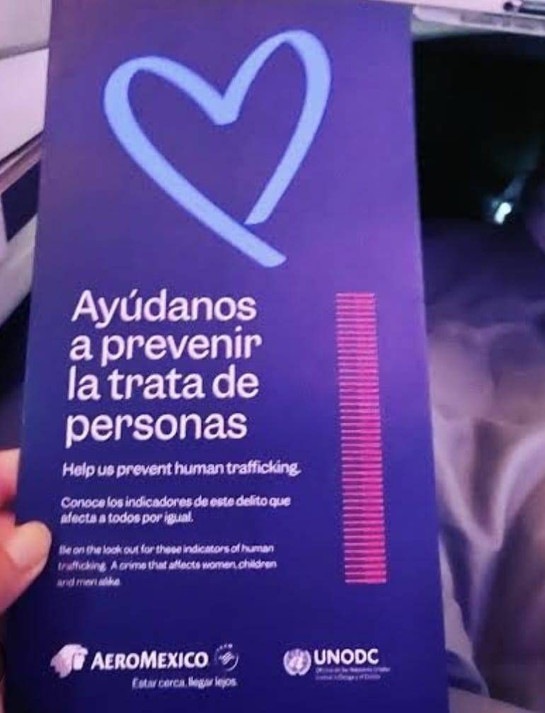 Aeroméxico actualizó por tercera ocasión su protocolo contra la trata de personas