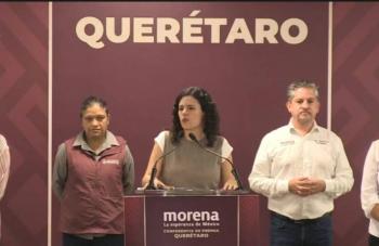 Desde Queretaro Luisa Mar&iacute;a alcalde perfila alianza con PVEM y PT en 2027