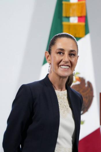 Sheinbaum se re&uacute;ne hoy con congresistas de EU en Palacio Nacional
