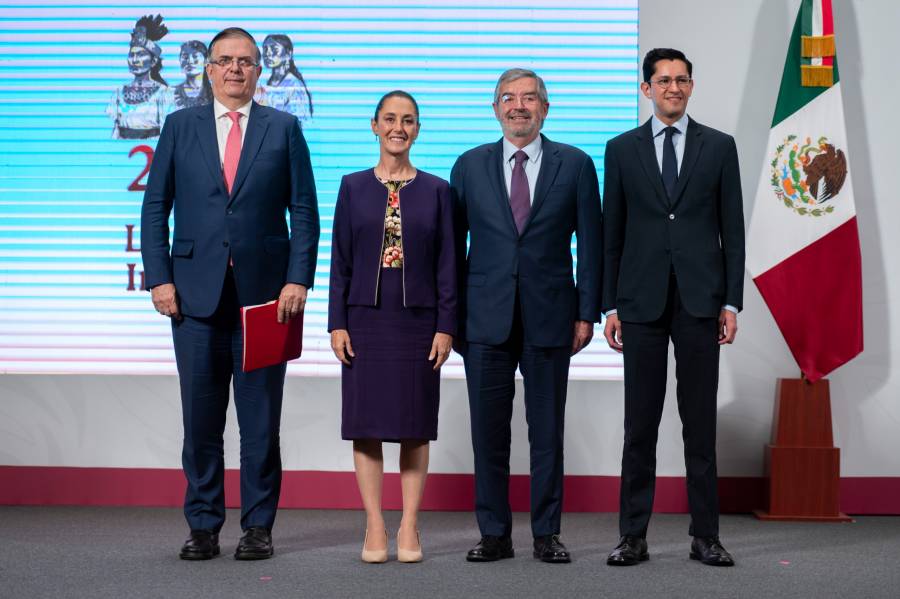 Ebrard asegura que México mantiene una posición ventajosa para la revisión del T-MEC