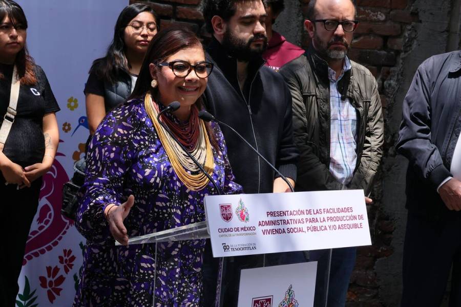Clara Brugada elimina trabas burocráticas para construir vivienda social en CDMX