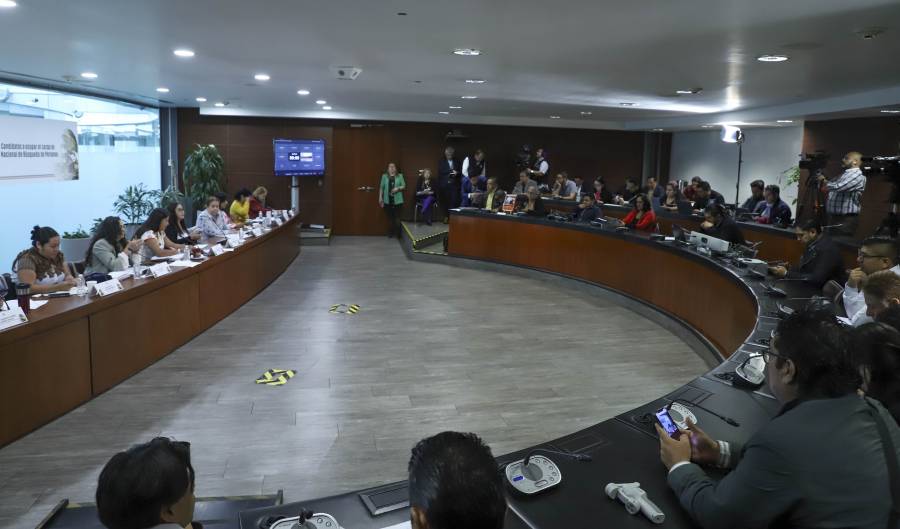 Comparecen aspirantes al Consejo Nacional Ciudadano del Sistema de Búsqueda de Personas