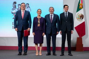 Ebrard asegura que México mantiene una posición ventajosa para la revisión del T-MEC