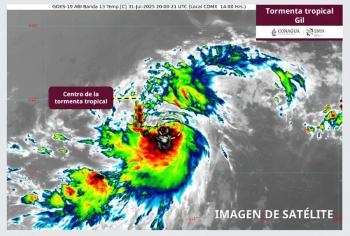 Tormenta tropical Gil se forma en el Pac&iacute;fico; no representa riesgo para M&eacute;xico