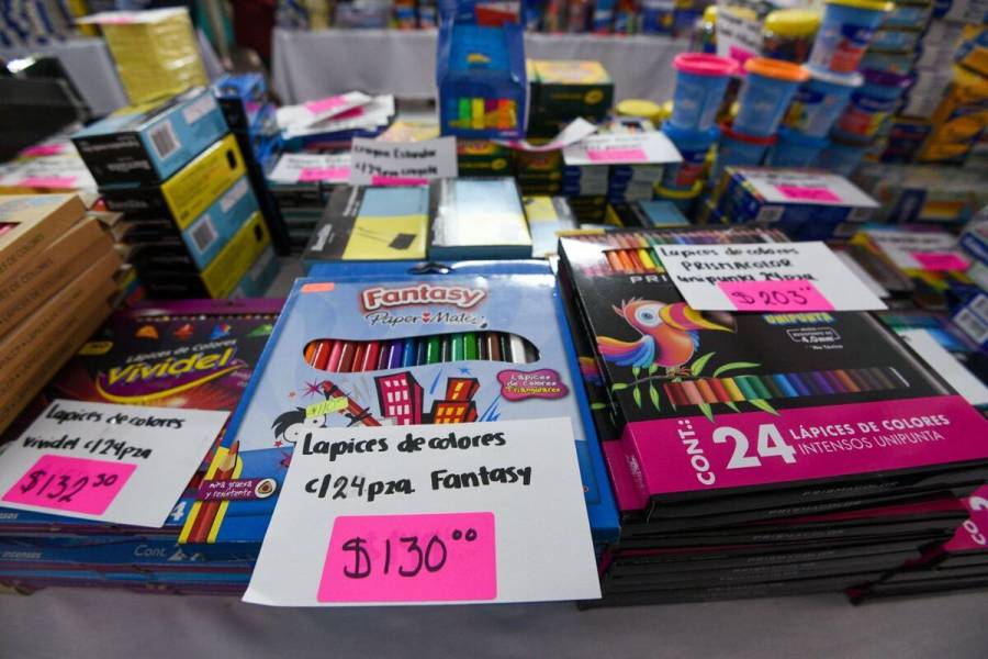 Profeco informa precios mínimos y máximos de útiles escolares