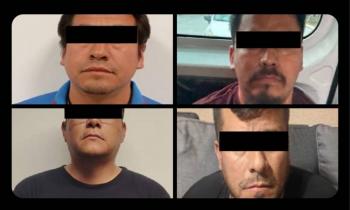Detienen en Puebla a cuatro ex polic&iacute;as presuntamente vinculados con el crimen organizado