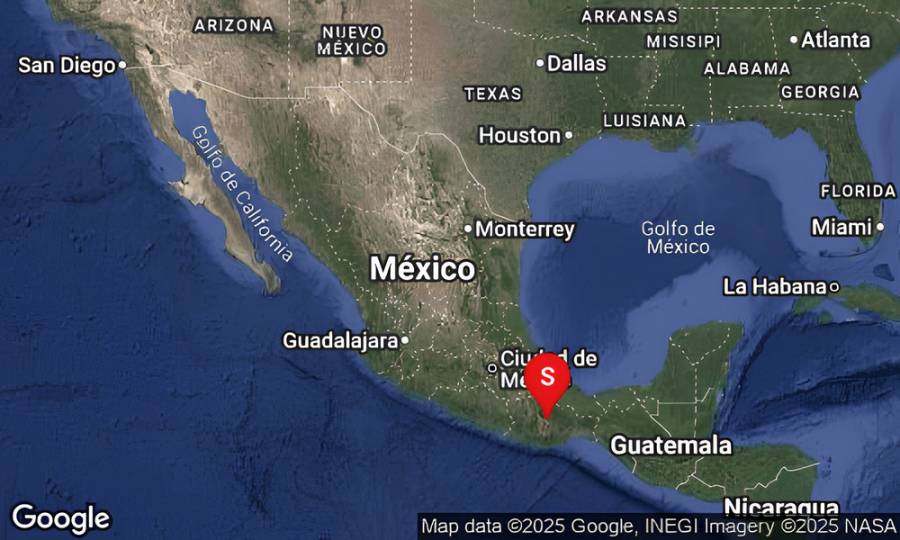 Sismo de 5.6 sacude Tlacolula, Oaxaca y se percibe en zonas de la CDMX