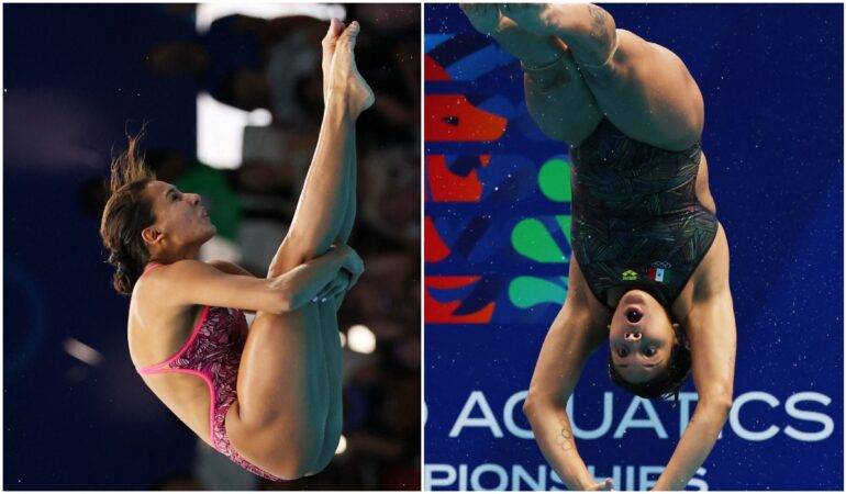 Clavadas femeniles en Singapur: Aranza Vázquez y María Fernanda García quedan fuera del podio