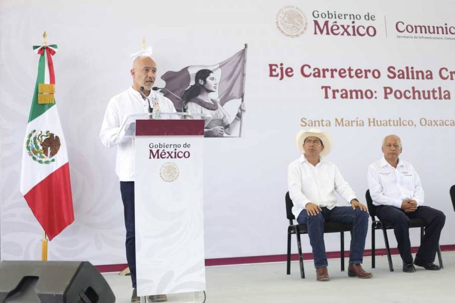 Ampliación del Eje Salina Cruz-Zihuatanejo beneficiará a más de 90 mil habitantes: SICT