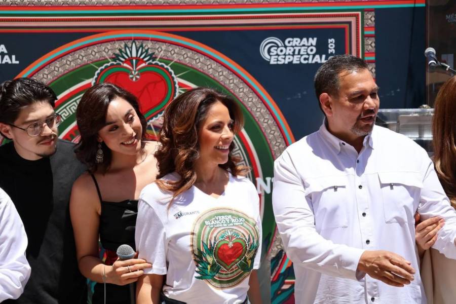 Lotería Nacional lanza en Ciudad Juárez el sorteo “México con M de Migrante” en homenaje a la comunidad mexicana en EUA  