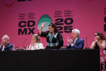 Clara Brugada propone red de unidad continental en el Congreso Panamericano 2025