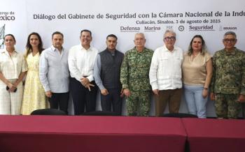 Sinaloa registra enfrentamientos armados durante visita del Gabinete de Seguridad