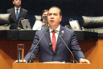 Mej&iacute;a Berdeja propone tipificar y sancionar el reclutamiento forzado en el C&oacute;digo Penal Federal