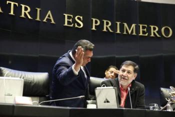 Burlas e insultos: Escala confrontación entre Noroña y Alito Moreno por caso Adán Augusto