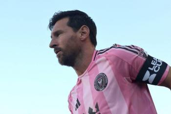 Messi sufrió 